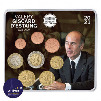 Miniset BU FRANCE 2021 - Valery Giscard D'Estaing - Brillant Universel