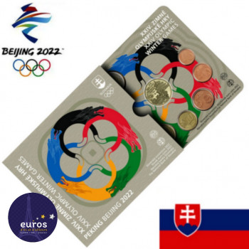 Set BU SLOVAQUIE 2022 - Jeux Olympiques d'Hiver à Pékin - Brillant Universel
