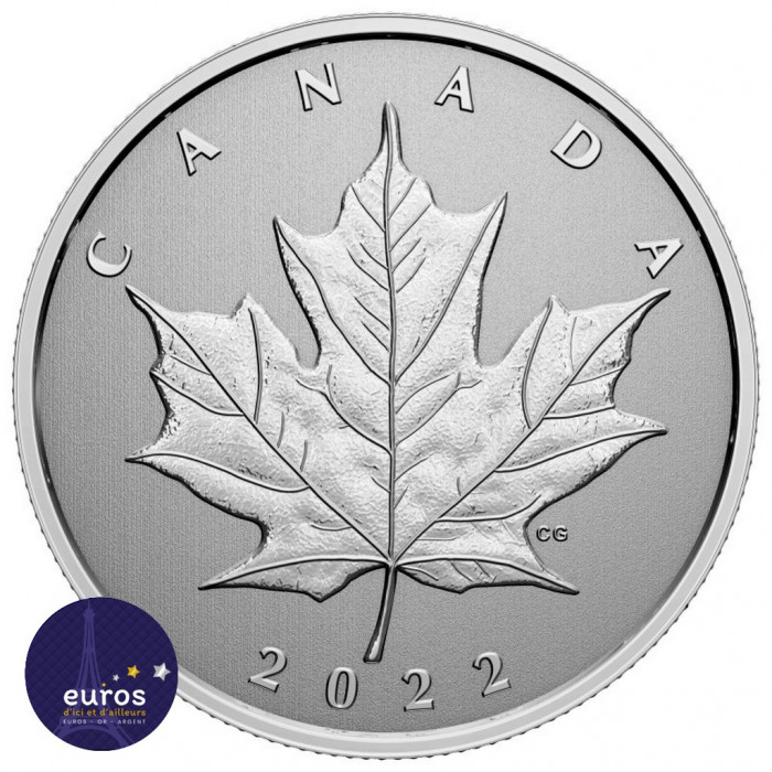 Revers de la pièce de CANADA 2022 - 5 dollar CAD - Votre Histoire Canadienne, des Moments à Retenir  - 1/4 oz argent à 999‰ - BU