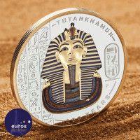 AUSTRALIE 2022 - 2$ AUD - 100ans decouverte du Tutankhamun - 2oz argent colorisée - belle Epreuve