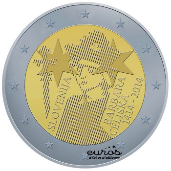 2 euros Slovénie 2014 -...
