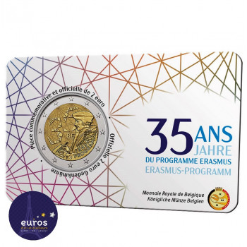 Coincard FR 2 euros BELGIQUE 2022 - Version Française - Erasmus + - BU