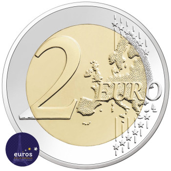 Coincard 2 euros BU Luxembourg 2022 - Drapeau - Nouveau différent