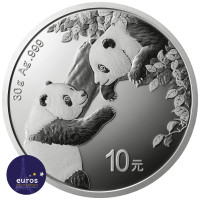 CHINE 2023 - 10 yuan - Panda - Argent 30 grammes - Bullion