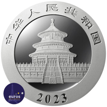 CHINE 2023 - 10 yuan - Panda - Argent 30 grammes - Bullion
