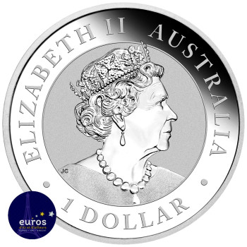 AUSTRALIE 2023 - 1$ AUD - Kookaburra - 1oz  argent 999,99‰ - Bullion coin