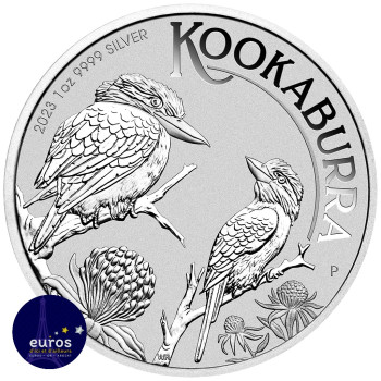 AUSTRALIE 2023 - 1$ AUD - Kookaburra - 1oz  argent 999,99‰ - Bullion coin
