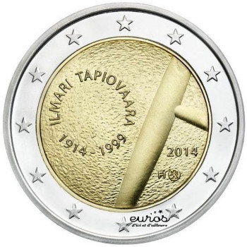2 euros commémorative FINLANDE 2014 - Ilmari TAPOVIAARA