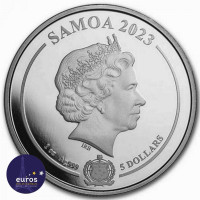 ÎLES SAMOA 2023 - Looney Tunes™ - Titi - 1oz argent 999,99‰