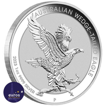 AUSTRALIE 2023 - 1$ AUD - Wedge-Tailed Eagle - 1 oz argent 999,99‰