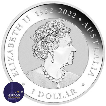 AUSTRALIE 2023 - 1$ AUD - Wedge-Tailed Eagle - 1 oz argent 999,99‰