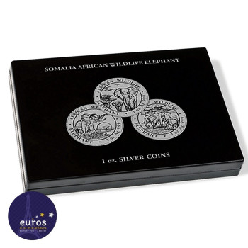 Album de poche avec 12 feuilles numismatiques pour 12 séries complètes  d'euros, bleu online