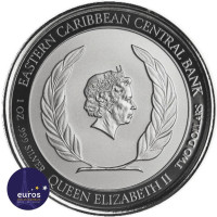 MONTSERRAT Eastern Caribbean 2022 - Sea Turtle - 2$ XCD - 1oz silver 999,9‰ - Bullion coin 1
