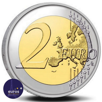 Coincard FR 2 euros commémorative BELGIQUE 2023 - Art Nouveau - Version Française