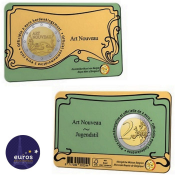 Coincard 2€ commemorative BELGIUM 2023 - New Art - Flemish version - BU