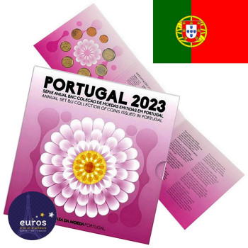 Set BU PORTUGAL 2023 - Série 1 cent à 2 euros - Brillant Universel