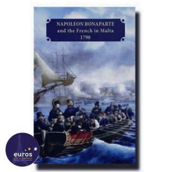 Coincard 2 euros commémorative MALTE 2023 - Napoléon Bonaparte et la France - BU