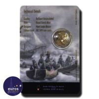 Coincard 2 euros commémorative MALTE 2023 - Napoléon Bonaparte et la France - BU