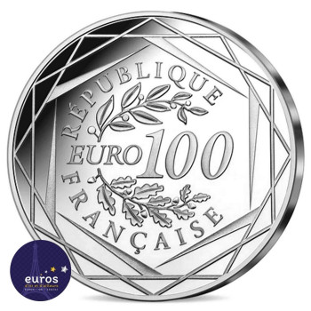 100 euro coin FRANCE 2023 - Disney™ - 100th Anniversary - Silver - Proof 2