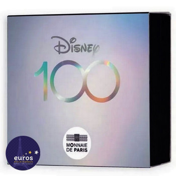 10 euros commémorative - Disney - 100ème anniversaire - Argent Belle Épreuve