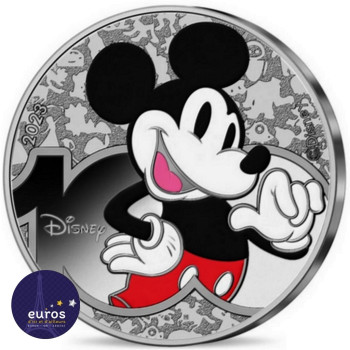 10 euros FRANCE 2023 colorisée - Disney™ - 100ème anniversaire - Argent - UNC