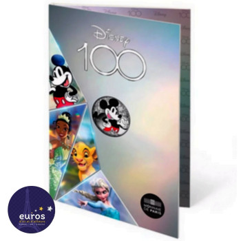 10 euros FRANCE 2023 coloured - Disney™ - 100th anniversary - Silver - Uncirculated in blister pack 3