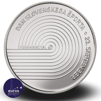 30 euro commemorative coin SLOVENIE 2023 - The Day of Slovenian Sport - 925‰ Silver Coin 2