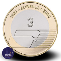3 euro commemorative coin SLOVENIE 2023 - The Day of Slovenian Sport - Uncirculated 2