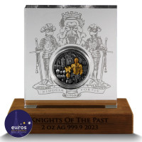 €10 MALTA 2023 - Knights of the Past - 2 oz Silver BU