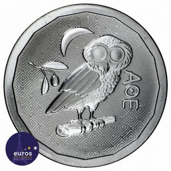 St. Helena 2024 - Athenian Owl Ag999 1 oz BU