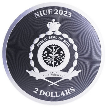 NUIE 2023 - $2 NZD - Trèfle Magique - 1oz Ag - Bullion