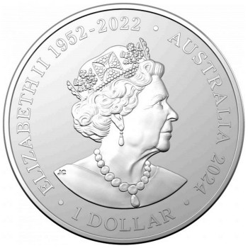2024 1 oz $1 AUD RAM Australian Silver Koala Coin BU