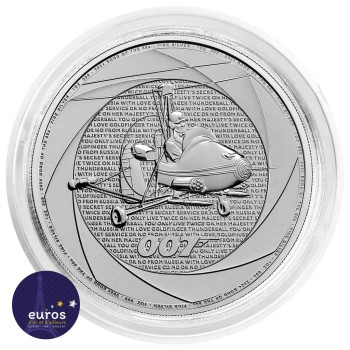 Bond of the 1960s 2024 1oz Silver Bullion Coin Bullion