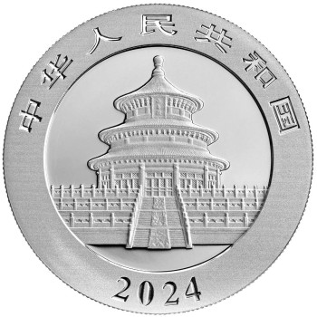CHINE 2024 - 10 yuan - Panda - Argent 30 grammes - Bullion