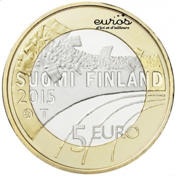 5 euros Finlande 2015 -...