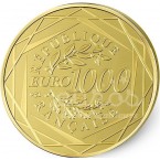 1000 euros or "Le Coq" 2014