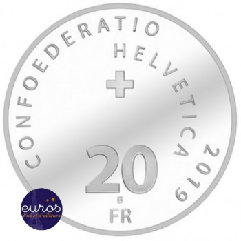 SUISSE 2019 - 20 Francs CHF...