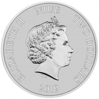 NIUE 2019 - 2$ NZD Donald...