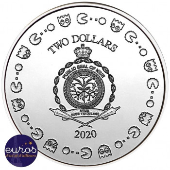NIUE 2020 - 2$ NZD PAC-MAN™...