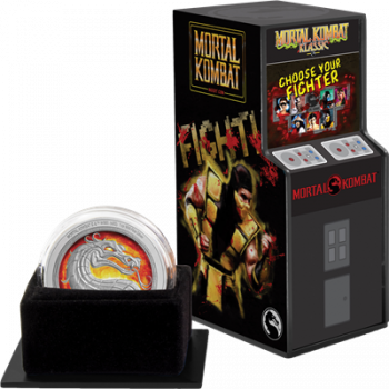 NIUE 2020 - 2$ NZD MORTAL KOMBAT™ - 1oz (once) argent - Belle Epreuve