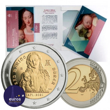 2 euros commémorative SAINT MARIN 2021 - Naissance d’Albrecht Dürer - BU