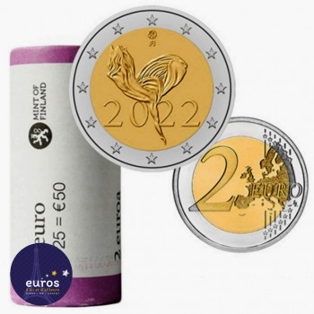 Rouleau 25 x 2 euros commémoratives FINLANDE 2022 - Ballet National - UNC