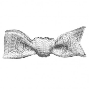 Revers de la pièce de 10 euros FRANCE 2021 - DIOR® - Argent 999,99‰ - Belle Épreuve