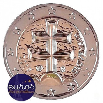2 euros annuelle SLOVAQUIE 2022 - Emblème National de la Slovaquie