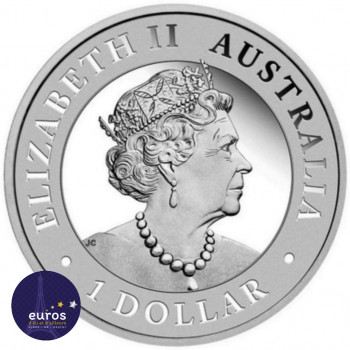 AUSTRALIE 2022 - Wedge-tailed Eagle - 1oz Argent belle Épreuve Ultra Haut Relief