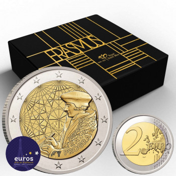 2 euros commémorative commune PAYS-BAS 2022 - 35ème anniversaire Erasmus + - Belle Épreuve
