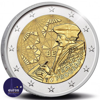 2 euros commémorative BELGIQUE 2022 - Erasmus +