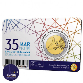 Coincard FR 2 euros BELGIQUE 2022 - Version Française - Erasmus + - BU