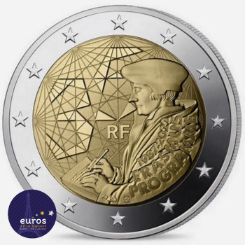 2 euros commémorative commune FRANCE 2022 - ERASMUS - UNC