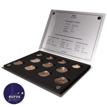 Coffret FINLANDE 2022 Belle Épreuve - Série 1 cent à 2€ + 3 x 2€ commémoratives